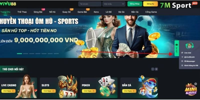 Giao diện cổng game trực quan với thiết kế logic
